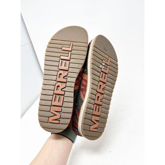 Merrell Juno Wool Clog Slippers Shoes Slide Round Toe Aztec J001894 Size 9.5 - Picture 5 of 9